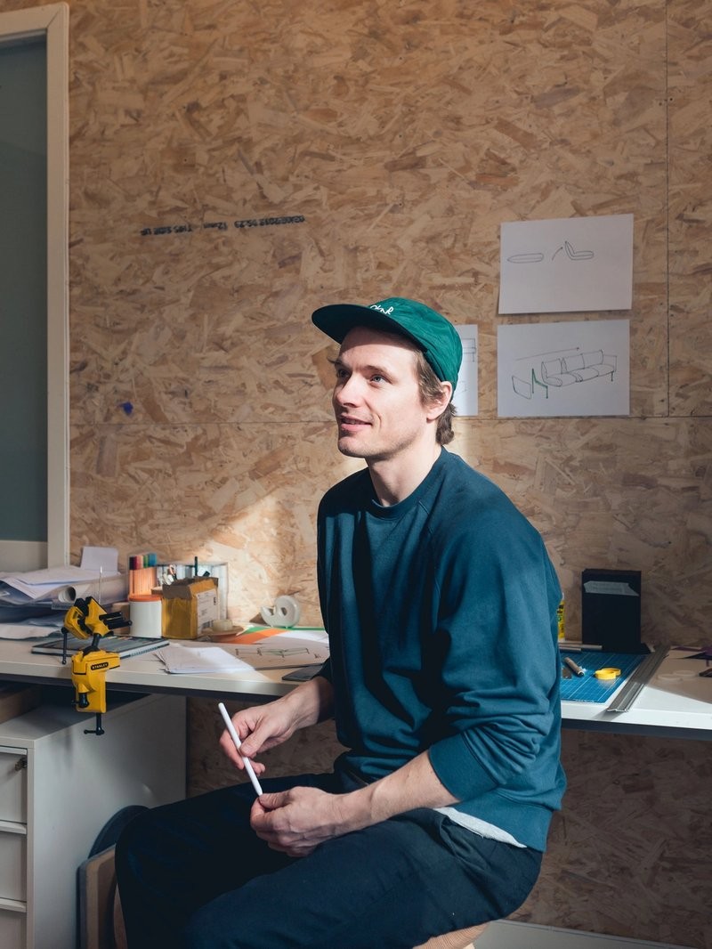 Portrait of Robert, Furniture Designer